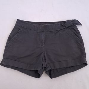 J. Crew Charcoal Gray Jean Shorts